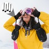 4pcs Ski Glove Straps, Polyester Strong Elasticity Sport Glove Safety