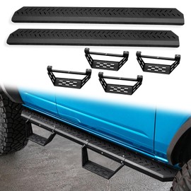 Running Board Fit for Ford Bronco 4Door 2021-2025 Removable Side Step Bars