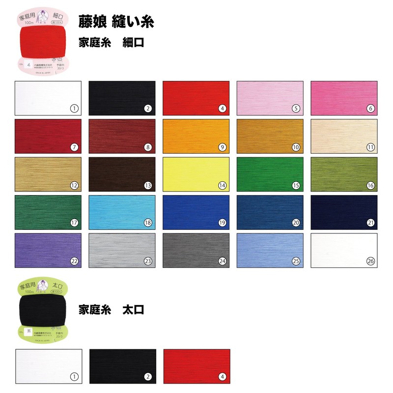 NASKA Wisteria Musume Hand Sewing Thread Home Thread Fine Mouth