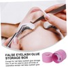 SAFIGLE Airtight Lash Extension Glue Storage Container Leak Holder for