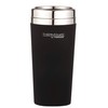 THERMOcafe by Thermos Soft Touch Travel Tumbler with Stainless Steel Inner, 420ml, Matte Black, DFR9BLK6AUS