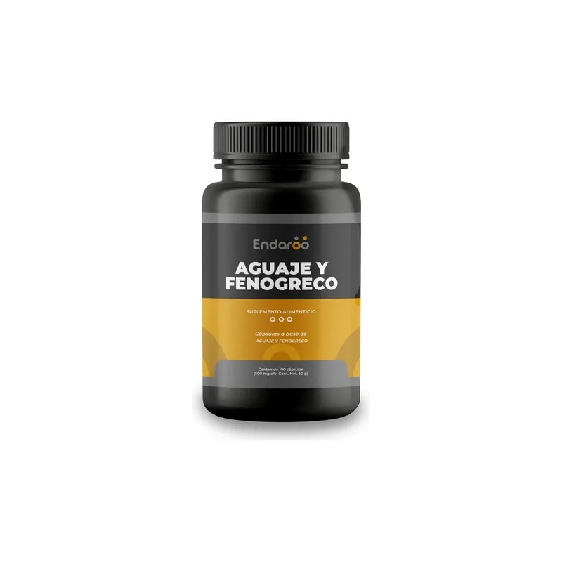 Aguaje + Fenogreco - Pack 300 Cápsulas Sabor Sin Sabor