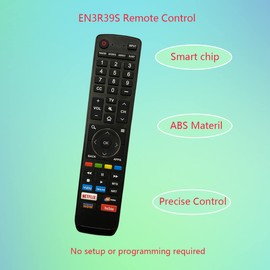 GHUST EN3R39S - Control remoto de repuesto para Sharp Smart TV LC-50Q7000U LC-50Q7003CU LC-50Q7020U LC-50Q7030U LC-50Q7050U LC-50Q7060U LC-50Q7070U LC-50Q7080U LC-550620U LC-50U LC-5Q75Q7 000U LC-55Q7020U