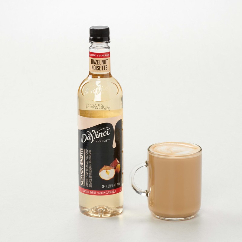 DaVinci Gourmet Classic Original Hazelnut Syrup, 25.4 Fluid Ounces (Pack