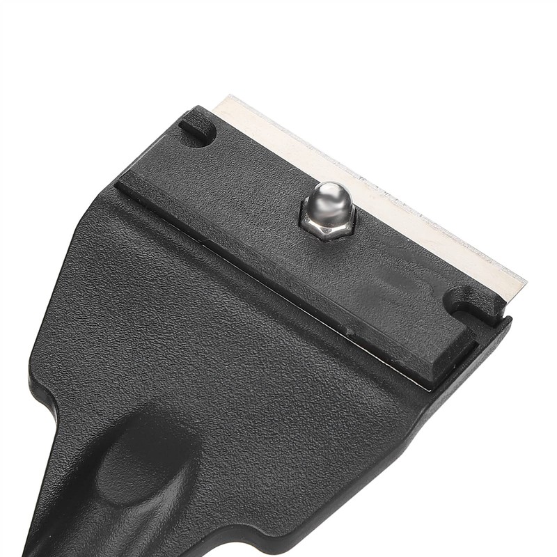 Long Handle Aquarium Scraper with Replaceable Blades for Cleaning Fish