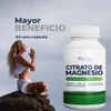 NAIMA Citrato de Magnesio 200 Cápsulas Suplemento Alimenticio Ingredientes Naturales