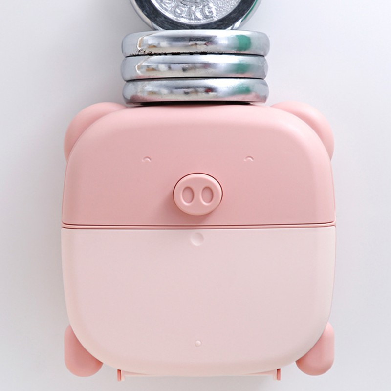 Wall Mounted Tissue Box Cartoon Large Space Cute Lovely Tissue