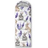 AILONEN Cute Bunny Camping Sleeping Bag for Adults Kids,Warm &