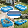130 x 72 inch Inflatable Pool Cover 10.8 x 6