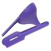 Tupperware Kitchen Gadgets Large Funnel and Paddle Scraper Lupine Purple