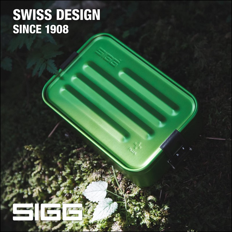 SIGG Metal Box Plus S, lunch box, 0.8 L, modern