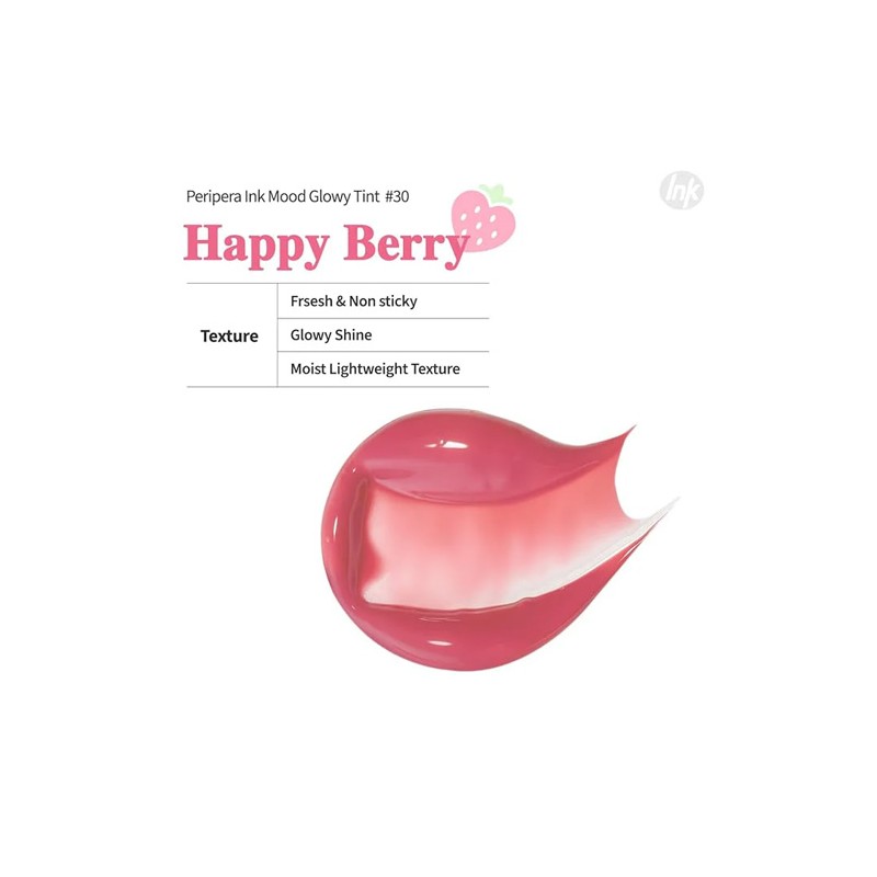 Peripera [Peripera]*Soft Berry* Ink Mood Glowy Tint (3 Colors)