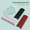 Eyelash Curler Refills with a Heart-Case, 30PCS Colorful Eyelash Curler