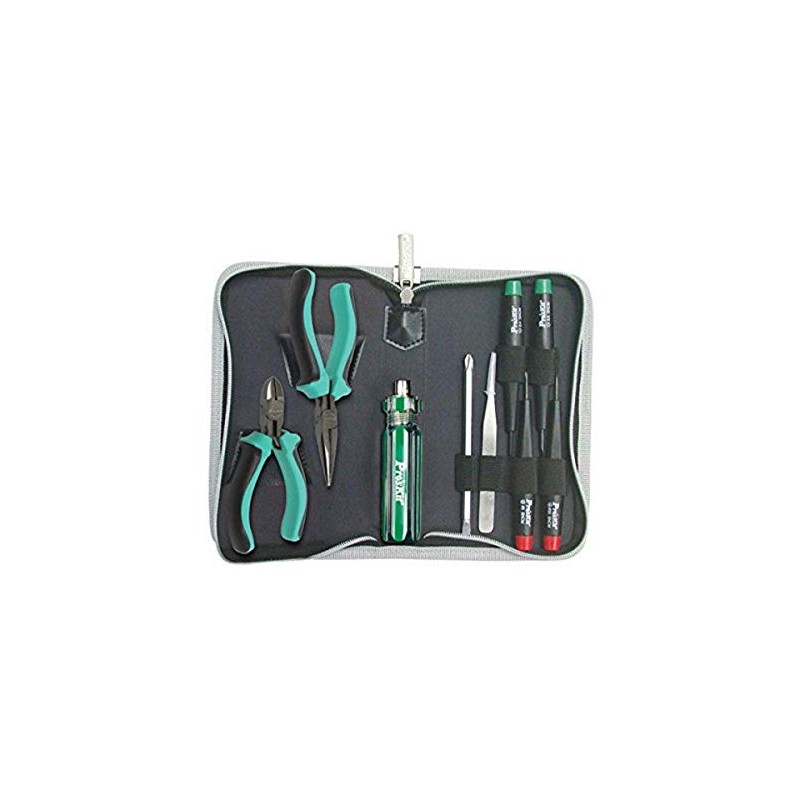 Pro'sKit 902-121 Compact Tool Kit, Multicolor