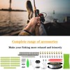 Fishing Lures,355pcs Fishing Kit Set with Assorted Baits,Hooks,Tackle,Fishings Wire for