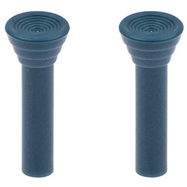 OER Light Blue Color Keyed Interior Door Lock Knob Set 1961-1966 Nova, Impala, Truck, Bel Air