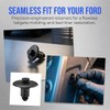 10PCS Car Tailgate Molding Cap Spoiler, Vehicle Molding Spoiler Cap