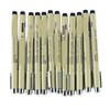 12pcs Waterproof Fine Tip Pens Quick Drying Smoothly Writing Nylon