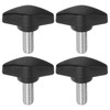 QUARKZMAN 4 Pcs T Wing Knobs Thumb Screws M8 x