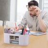 MumdoYAL Desk Organiser with 6 Compartments and 3 Drawers -