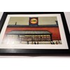 Lowry-Style Framed Print. Beautiful Black Ash Frame (Lowry, LS Lidl)