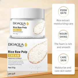 Crema Facial Bioaqua Con Extracto De Arroz Aclarante 50g                                                                                              