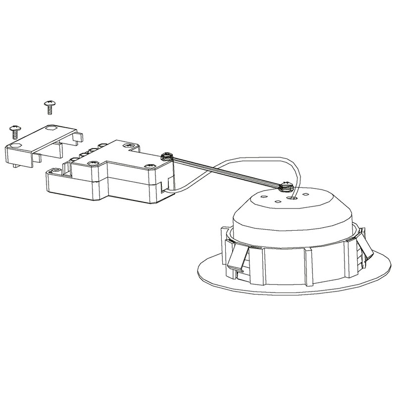 Eglo Pineda LED 3X6W Ceiling Downlight Plastic White IP20 220-230V