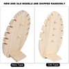 Wood Jewelry Display Stand Desktop Necklace Organizer Rack Storage Holder