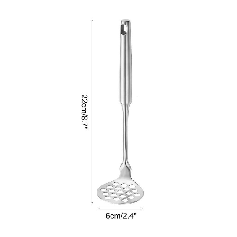 Small Potato Masher,Stainless Steel Vegetables Fruits Masher for Mashed Potato,Avocado,