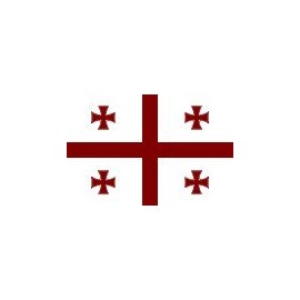 Georgia Republic Flag, 4' x 6', Outdoor, Nylon