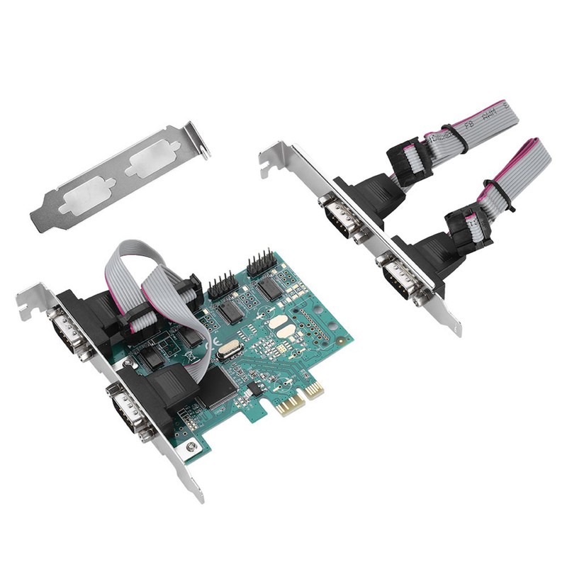 PCI-E to RS232 4 port Serial Port Converter PCI Express