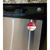 Big 3.5” Dirty Clean Dishwasher Magnet Ends Common Kitchen Problem.