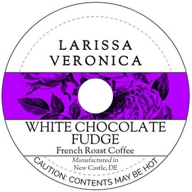 White Chocolate Fudge French Roast Coffee (Single Serve K-Cup Pods) (Gourmet, Naturally Flavored, Whole Coffee Beans) (12 pods, ZIN: 577479) - 3 Pack