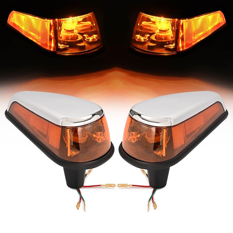 HECASA Turn Signal Light Assembly Compatible with 1970-1979 VW BUG