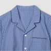 JAJU [JAJU] Men's 60s Cotton Line 5-part Pajama Set_Light Navy