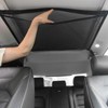 FALOFALO Car Ceiling Storage Net, Double Layer Structure, Zippered, Roof