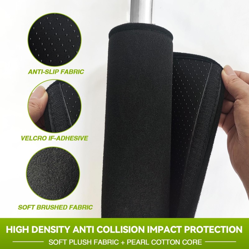 4 Pcs Thicked Basement Pole Wrap, 12x24''Garage Pole Padding Anti-Slip