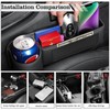 FBLOWMOD 2 Pack Car Seat Gap Filler Organizer With Cup