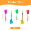OIGWBPH 20pcs Darts Set with Metal Tip Darts Kids Professional