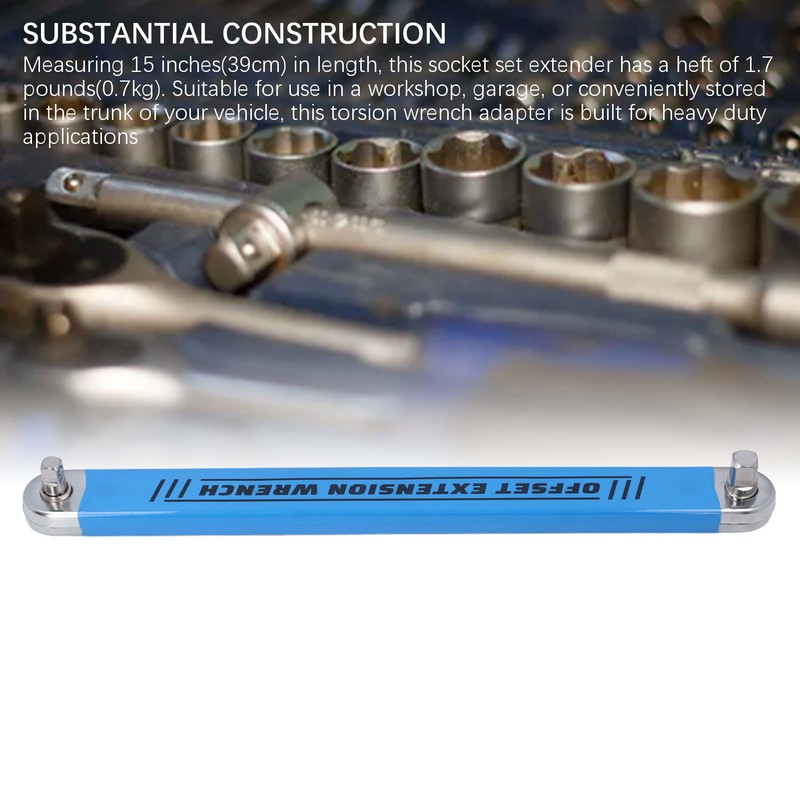 Offset Extension Wrench Set Impact Multifunctional with 1/2in 1/4in 3/8in