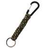 H.N.Z pckh-004 Carabiner Paracord Keychain Key Ring Khaki, Khaki
