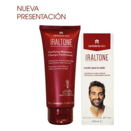 Kit Iraltone Shampoo Fortificante 200ml + Loción 100 Ml