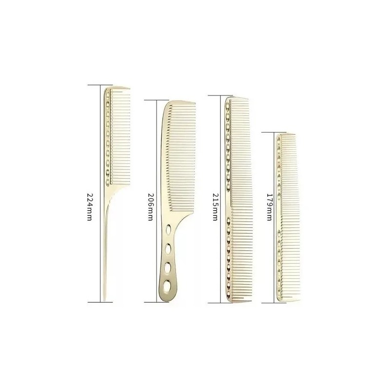 Peine De Aluminio Para Barbera