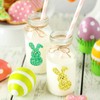 500 PCS Bling Sparkly Easter Bunny Stickers - 1.5'' x