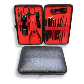 Vimi Set Manicura Pedicura Profesional Acero Inoxidable 18 Pcs