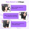 supregear Thigh Brace, Adjustable Thigh Compression Stabiliser Non-Slip for Hip
