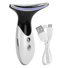 Ion Neck Massager 4 Gears Neck Beauty Device USB Charging Heating Skin Rejuvenation Beauty Device