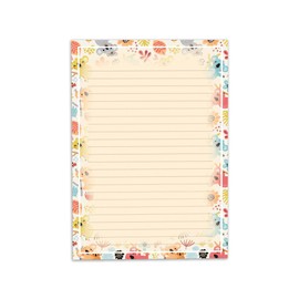 Writing Paper Set Letter Pad with Envelope for Boys Girls Kids Animals Koala (Block A4 with 25 Sheets + 15 Envelopes)