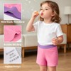 BIG ELEPHANT Training Potty Panties 6 Pieces, 100% Cotton, pink,