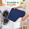Washable Waterproof Incontinence Bed Pad with Absorbent Layers and Non-Slip